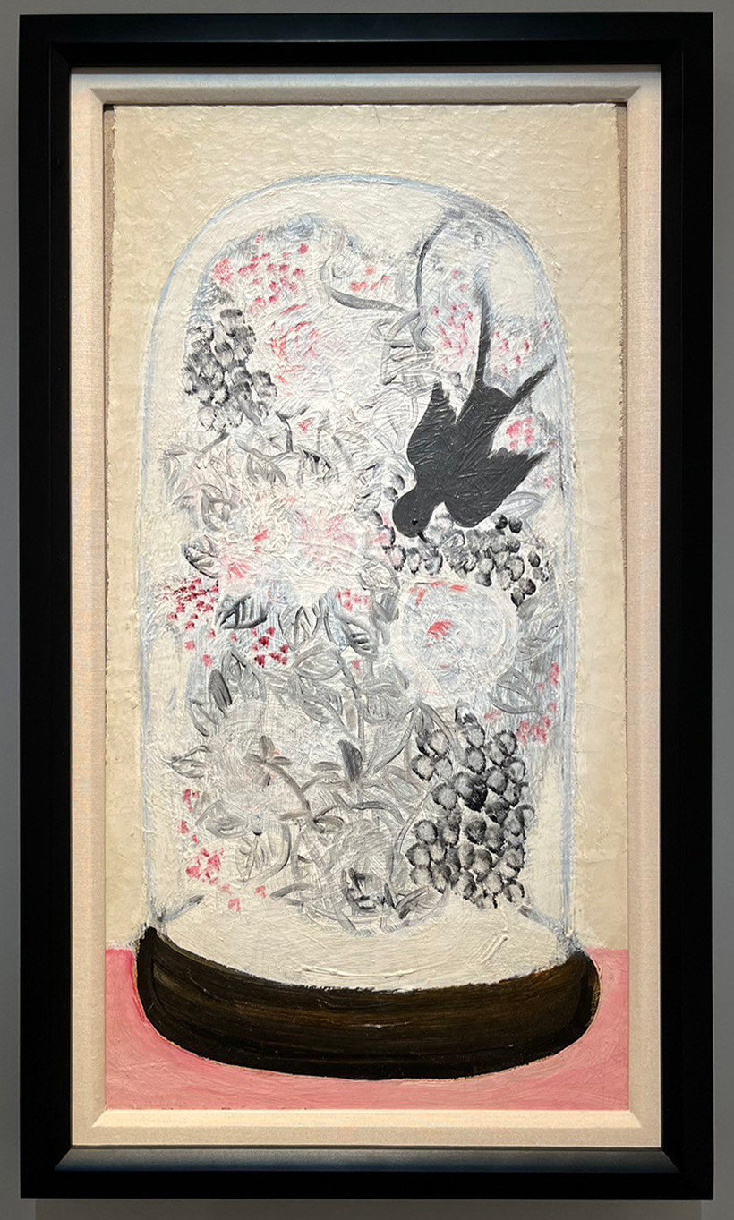 2024佳士得亞太區總部秋季拍賣台北預展_常玉_婚禮花盅與燕子Globe de Mariee with Flowers and Swallow (10)