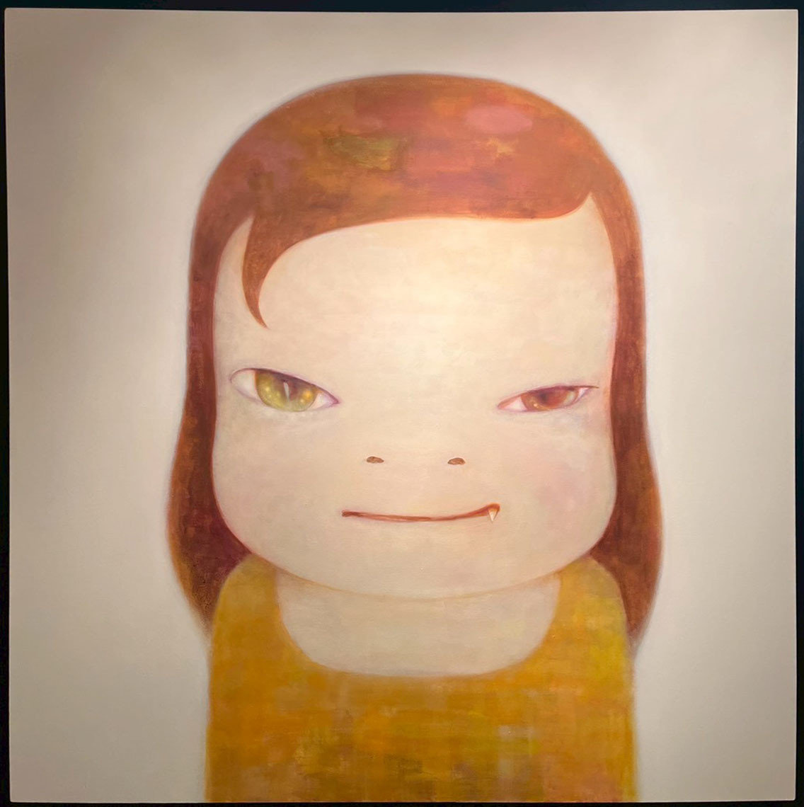 奈良美智 Yoshitomo Nara / 等不及夜幕降臨 Can’t Wait ’Til the Night Comes / 2012 / 壓克力畫布 / 193.6x183cm 奈良美智 Yoshitomo Nara / 等不及夜幕降臨 Can’t Wait ’Til the Night Comes / 2012 / 壓克力畫布 / 193.6x183cm