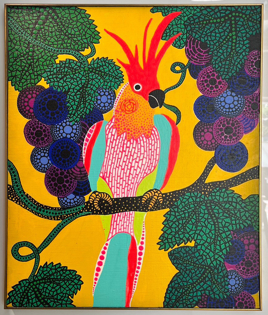 2024佳士得秋拍台北預展_草間彌生_鳥Bird
